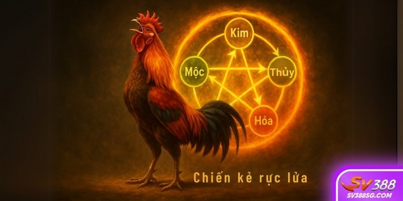 Coi ngày đá gà theo ngũ hành giúp gà chiến thêm phần sung mãn