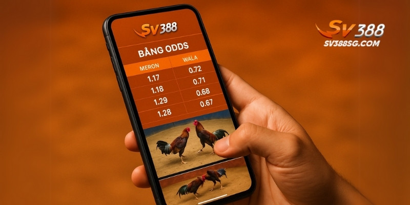 Giao diện odds trực tuyến SV388