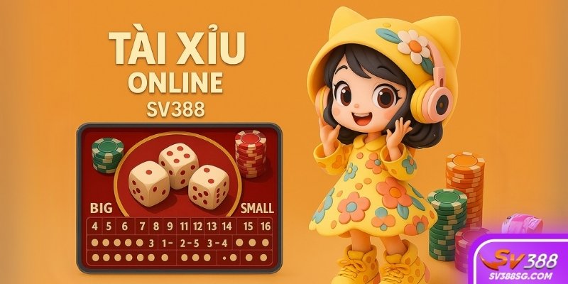 Giao diện tài xỉu online SV388 mang đến trải nghiệm sống động và minh bạch